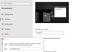 ms settings command line