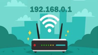 عنوان ip الراوتر الخاص بي