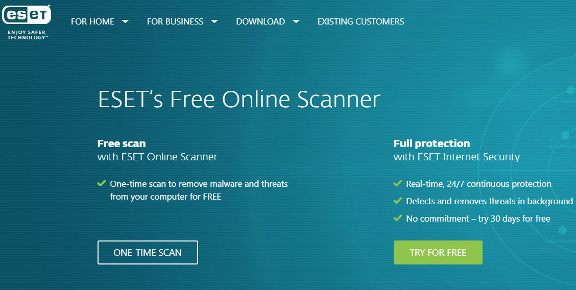 ESET Online Scanner