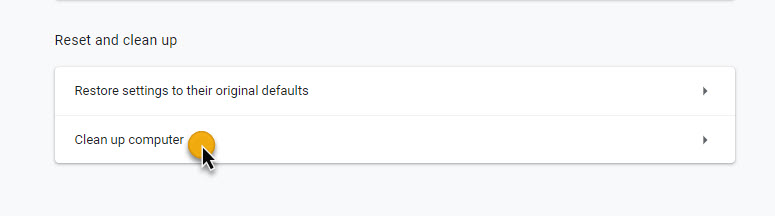 Google chrome Software Removal Tool