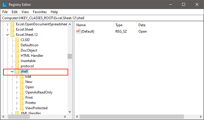 extensions key قائمة السياق