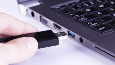 إصلاح منفذ usb