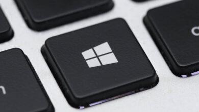 Windows key زر ويندوز