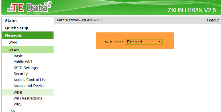 الغاء تفعيل wps لحماية شبكة الواي فاي