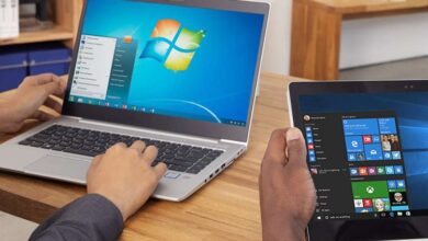 تثبيت برامج windows 7 على windwos 10