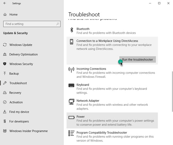 Troubleshooting